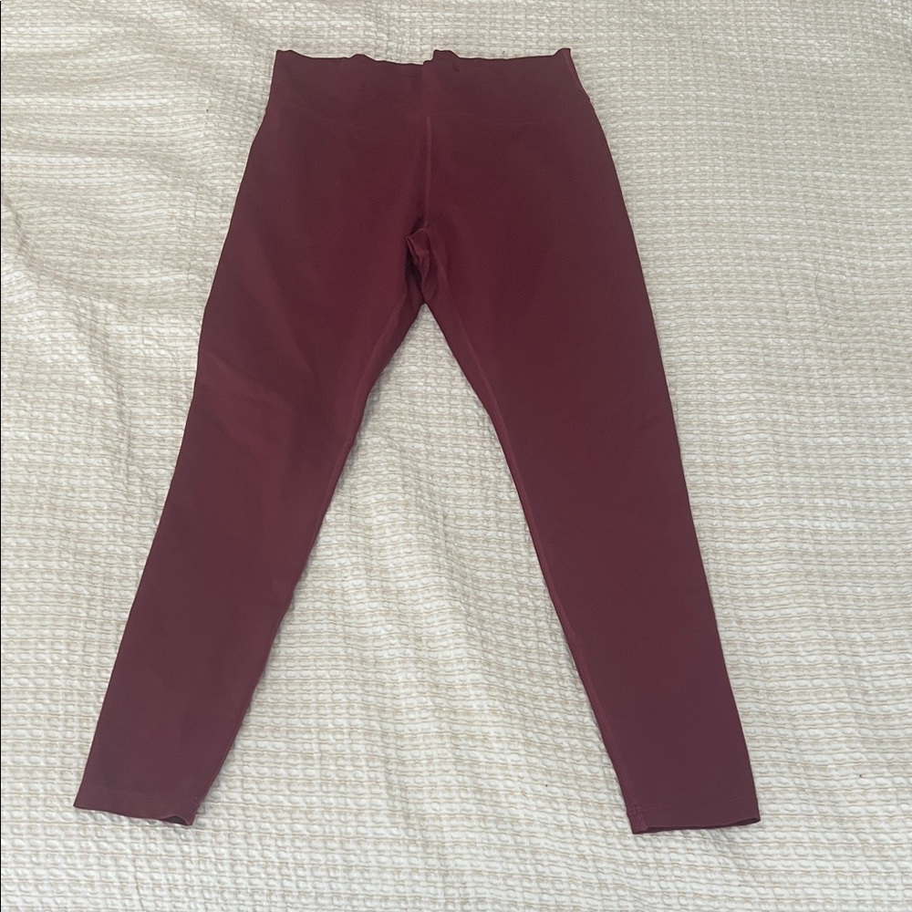 Maroon Leggings
